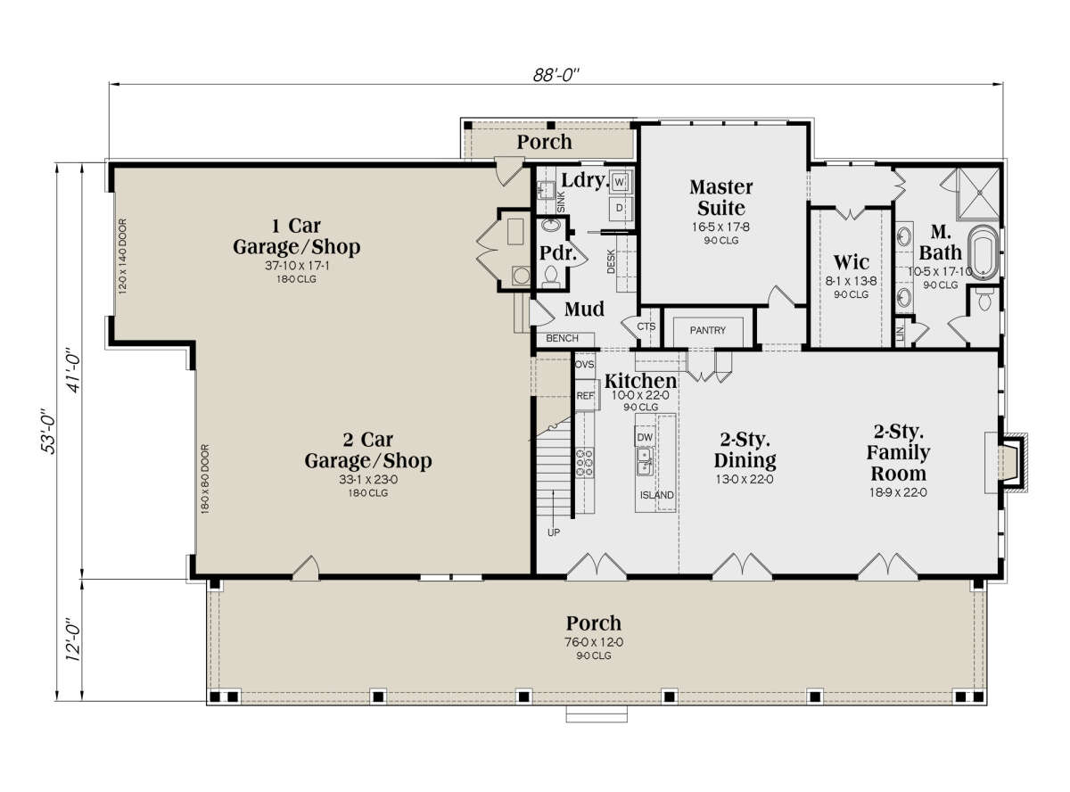 Plan 00900327 — Main Floor floor plan
