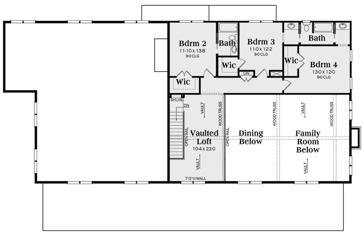 Plan 00900327 — Second Floor floor plan
