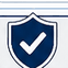 Pro tip shield checkmark icon