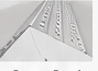 Corner bead accessory for outside drywall corners