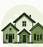 Clean semi-custom production builder homes option icon