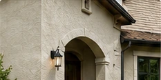 Stucco Siding example for the Exterior Paint and Stain Best Package.