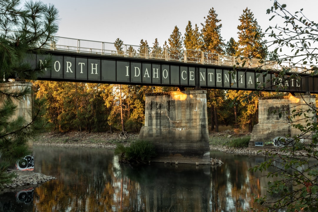 Residential building permit counter and plan review documents in an Idaho city office