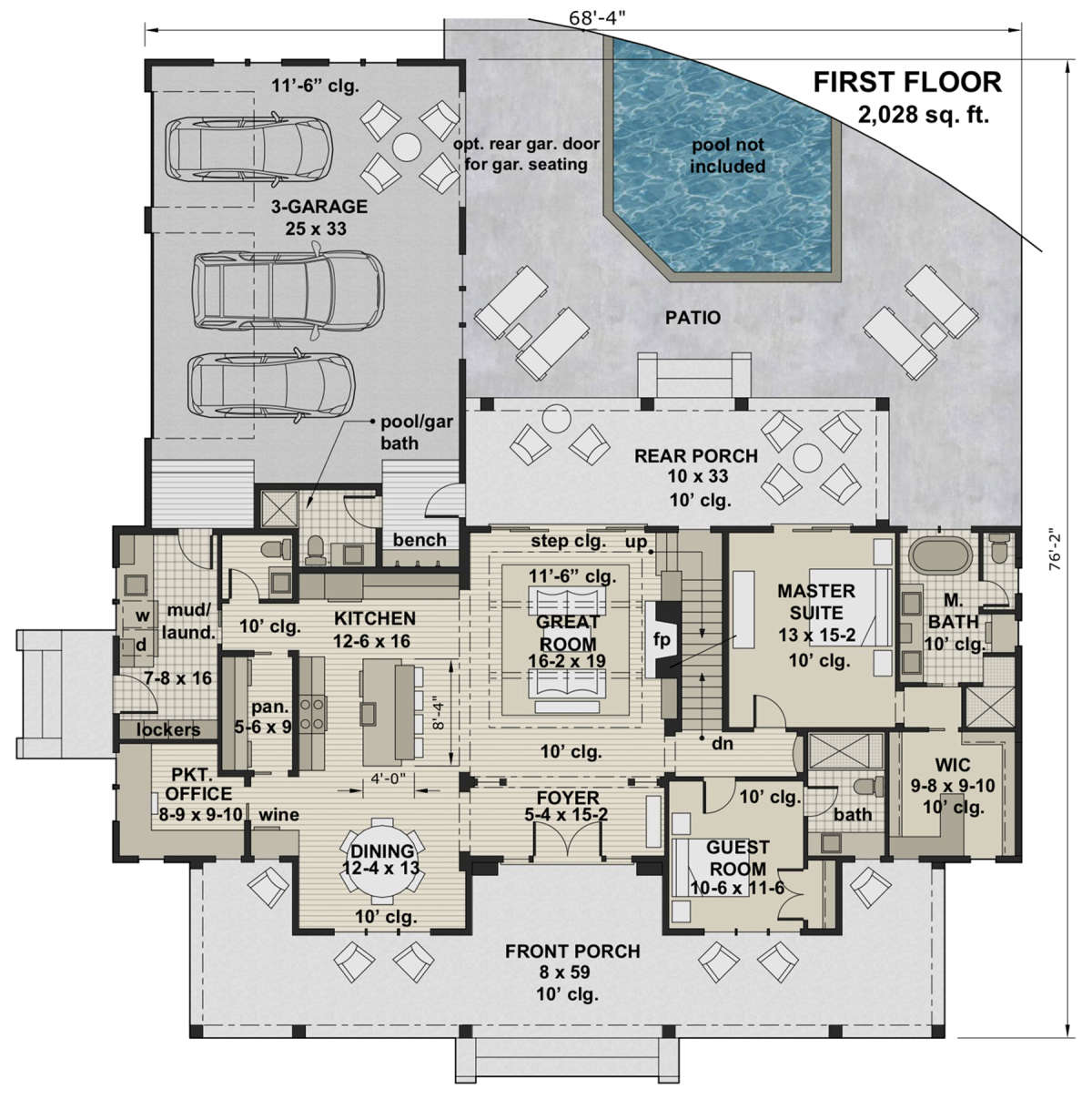 Plan 09800316 — Main Floor floor plan