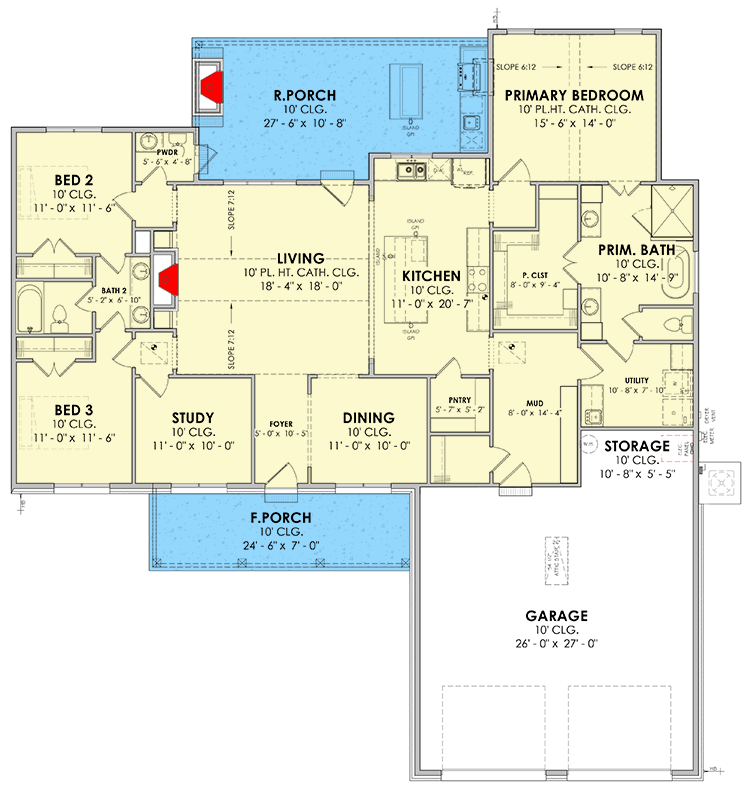 Plan 185047PHD — Image #2 floor plan
