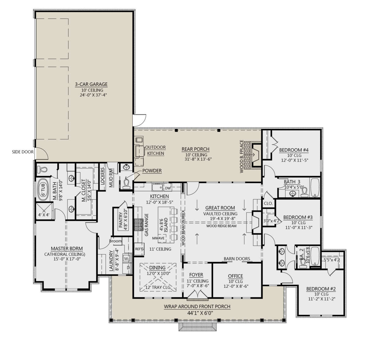 Plan 453400039 — Main Floor floor plan