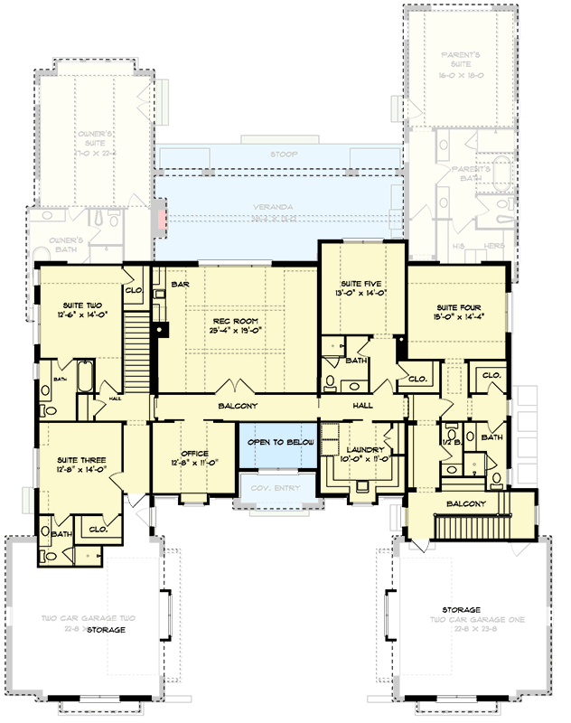 Plan 93235EL — Image #7 floor plan